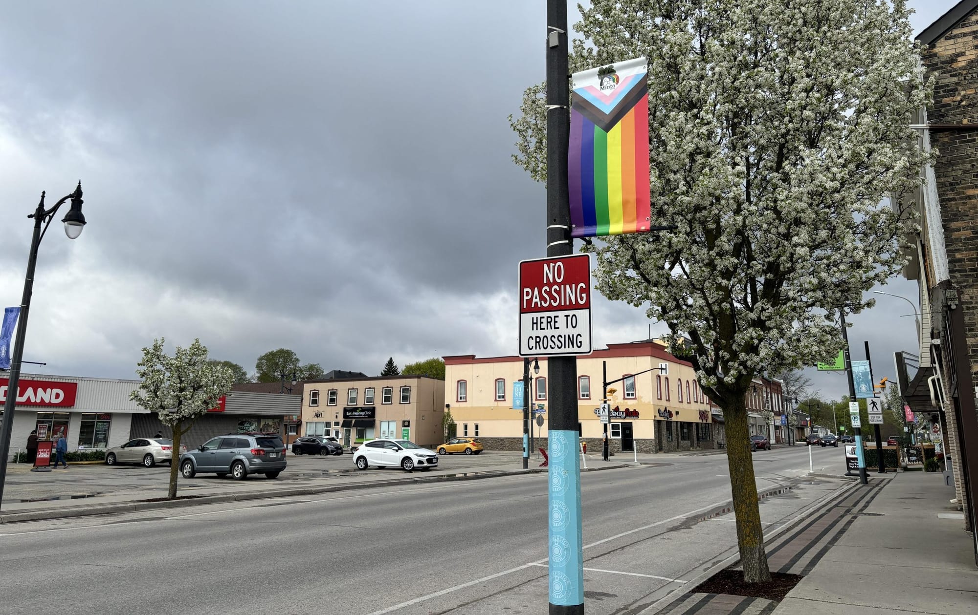 Community members clash over Pride banners in Minto