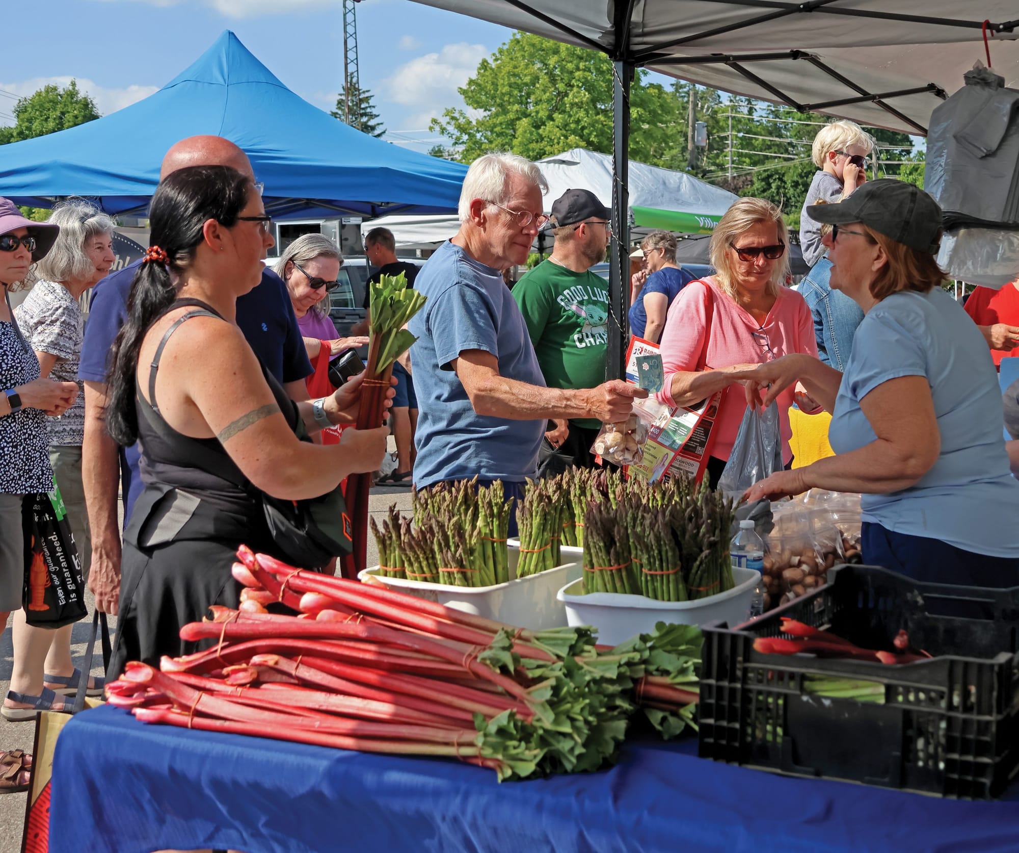 Cooking up fun at Rockwood Farmers’ Market opening