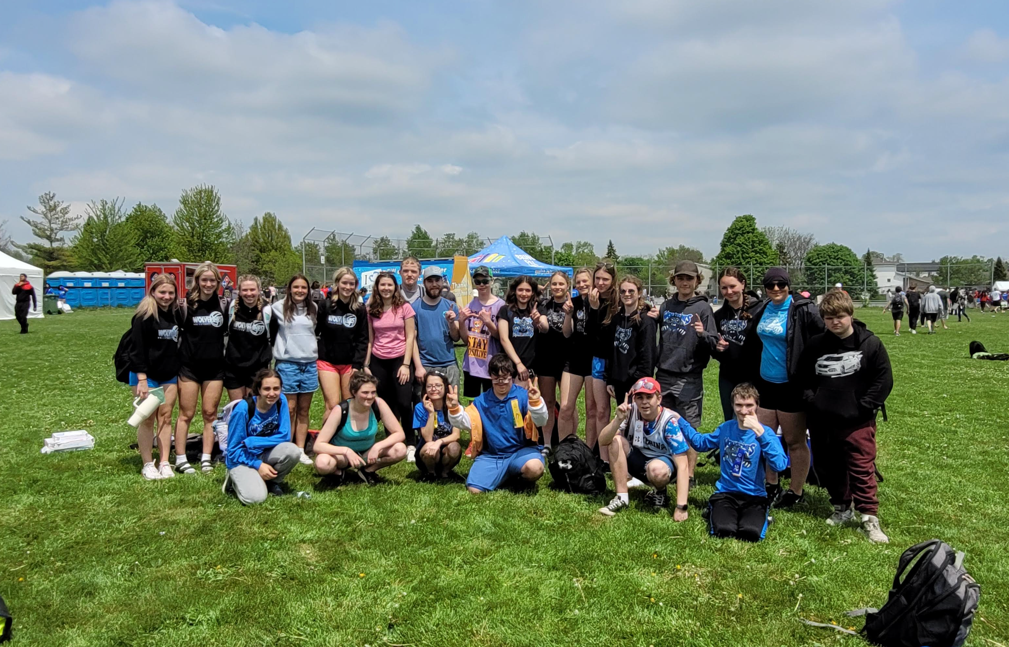 WHSS students' participated in the Special Olympics Track and Field Meet