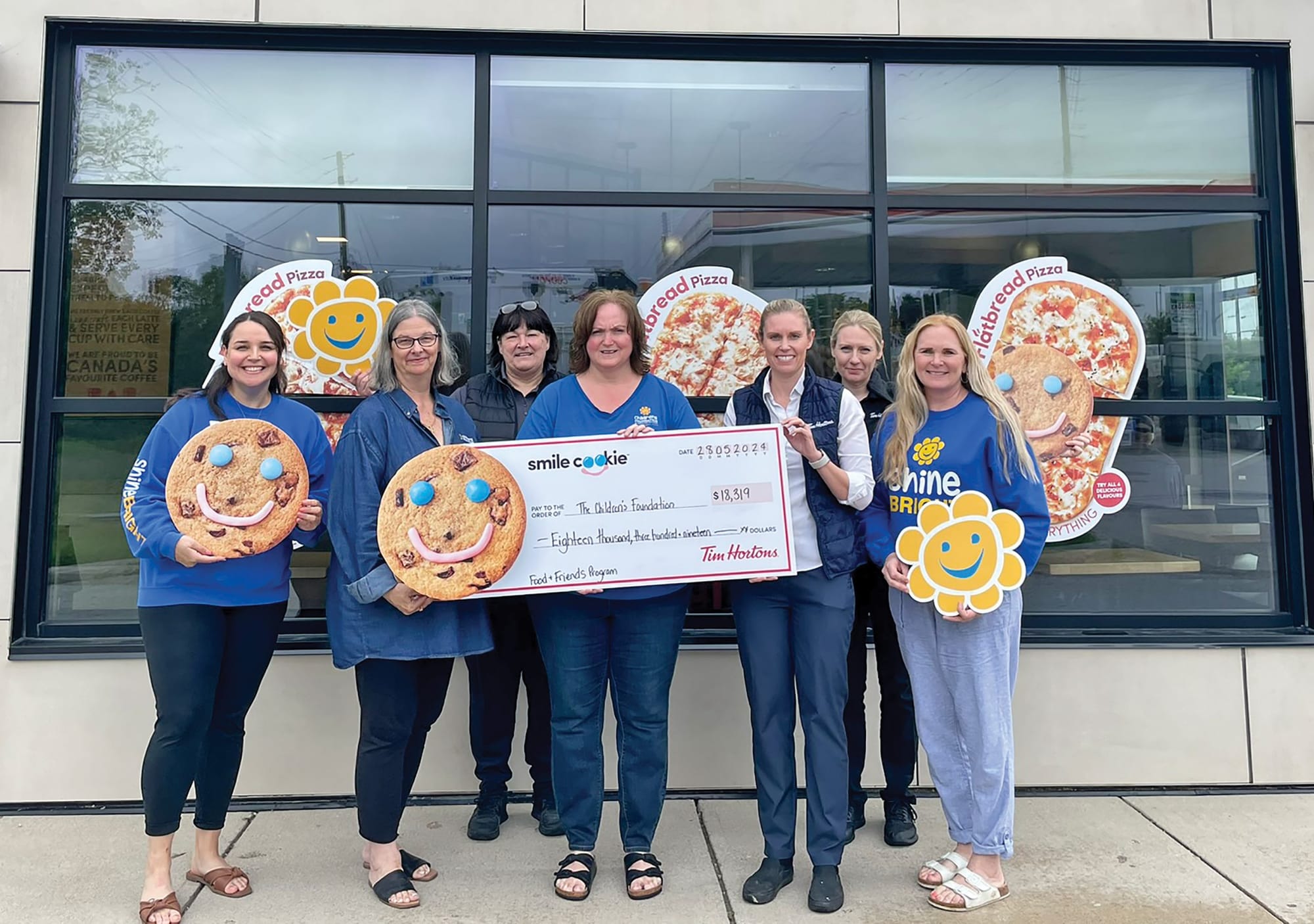Tim Hortons smile cookies bring in $157,000 for Children’s Foundation student nutrition programs