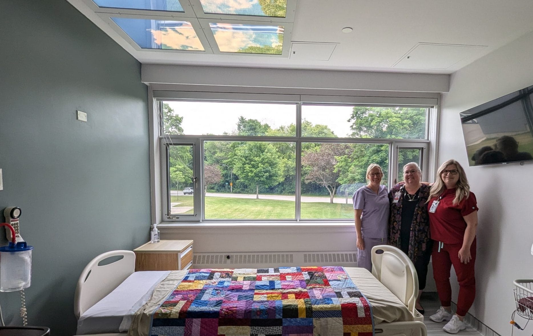 Upgraded palliative care suite opened at Mount Forest hospital