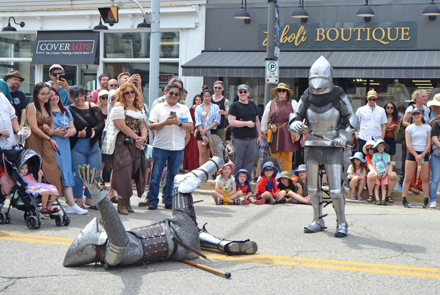 Medieval Faire a popular draw in downtown Fergus