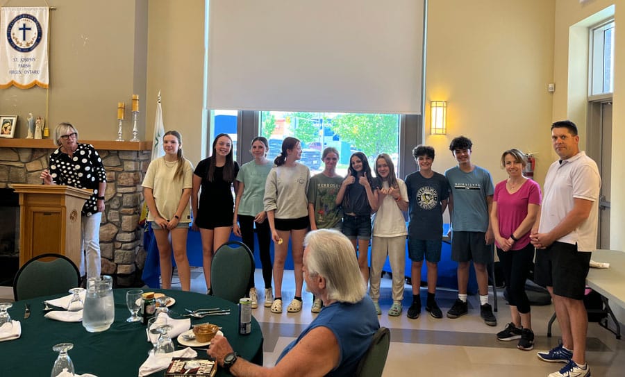 St. Joseph Catholic School's You’re the Chef Club serves 100th anniversary event