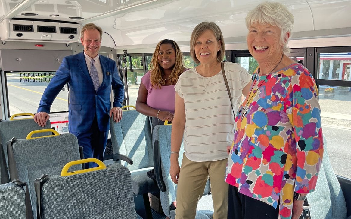 EWCS receives Trillium Foundation grant for new bus