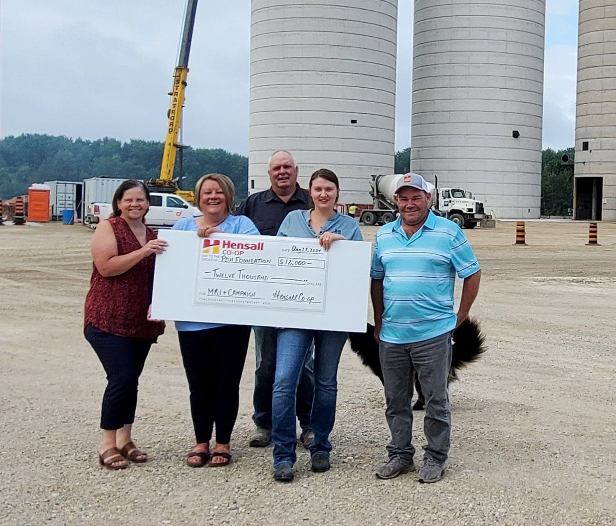 Hensall Co-op donates total of $12,000 to Palmerston MRI+ Campaign