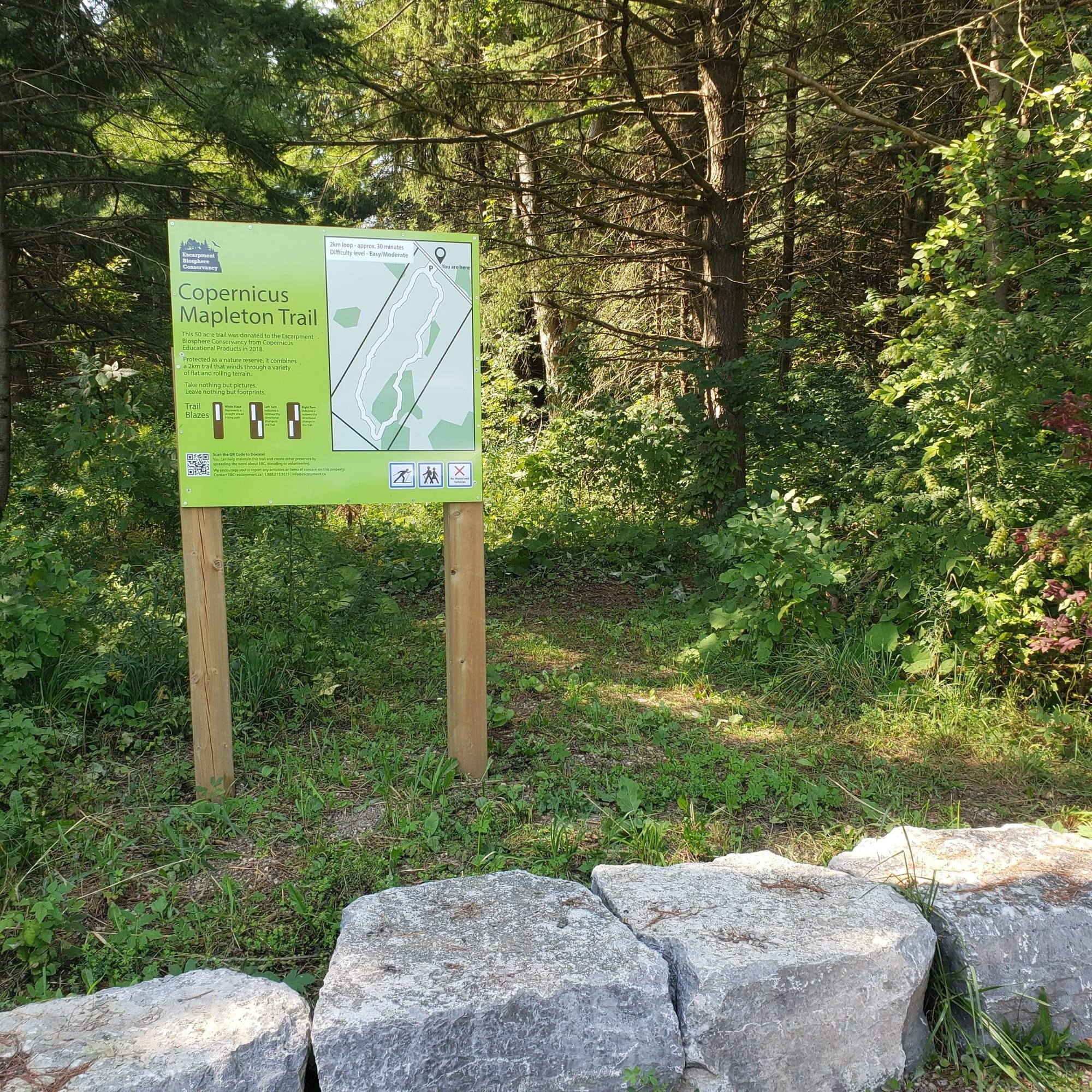 New walking trail south of Arthur