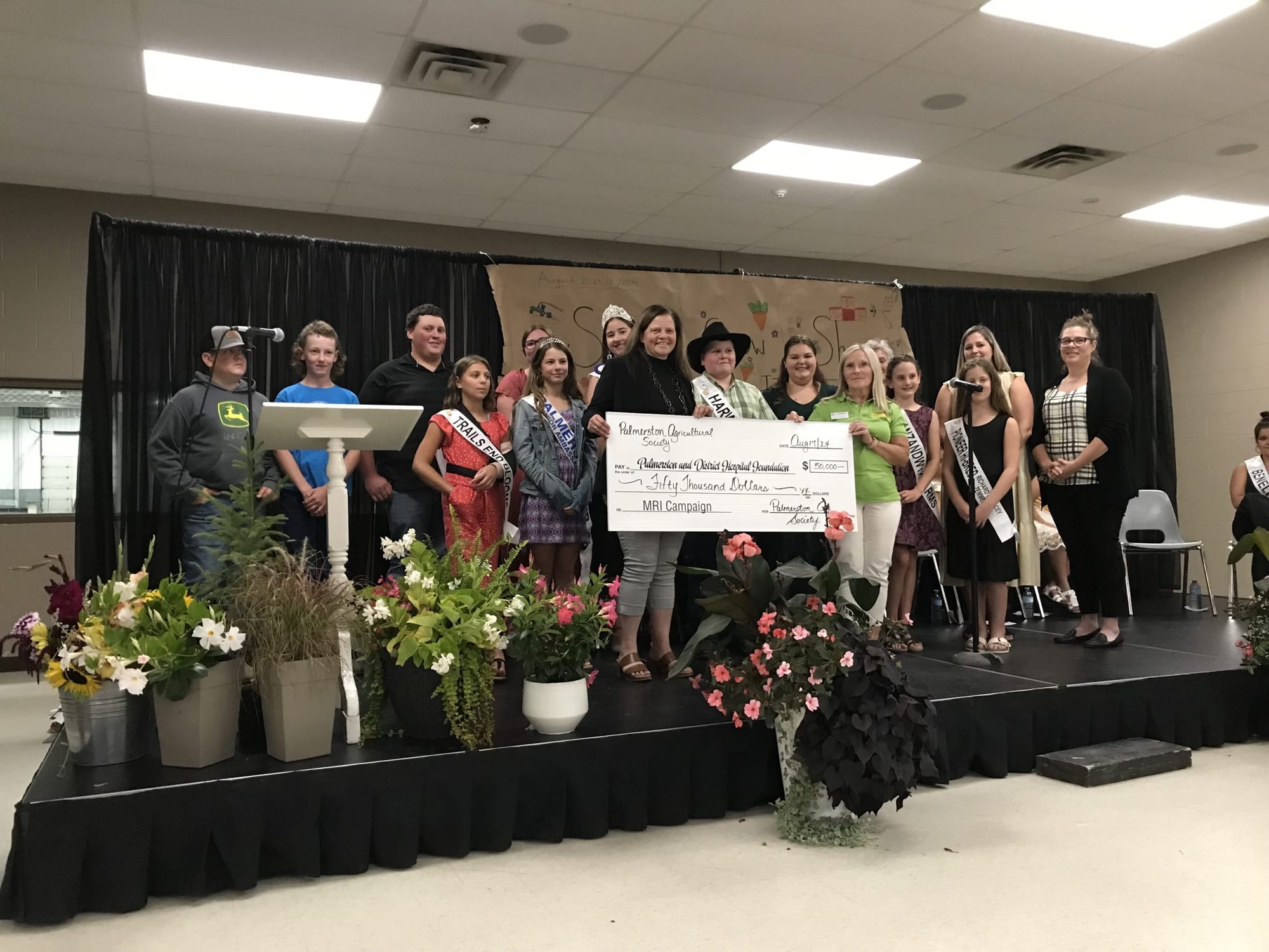 Palmerston Fall Fair announces pledge to MRI+ Campaign