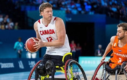 Wheelchair basketball great Patrick Anderson joins Team Addy