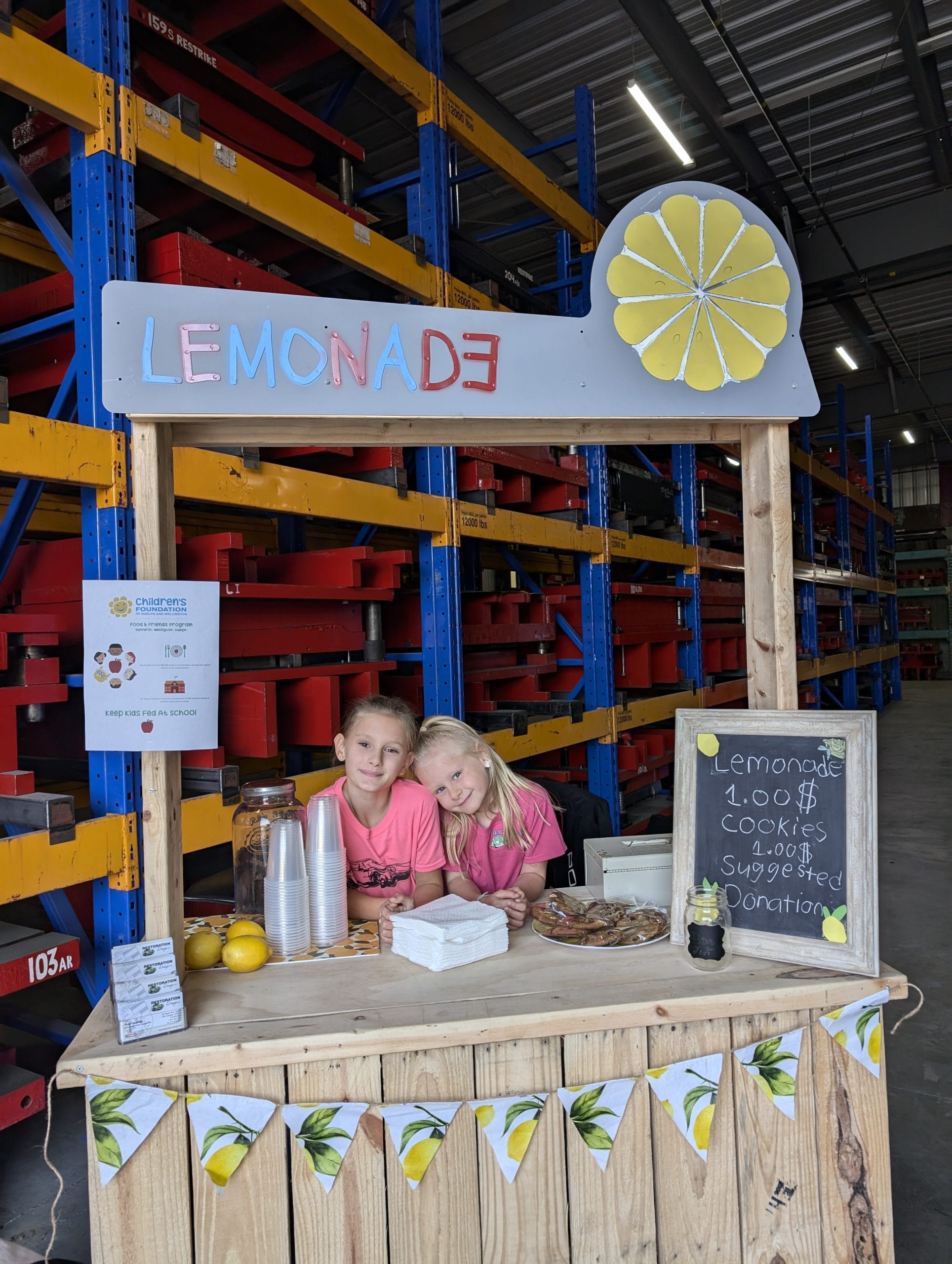 Lemonade fundraiser