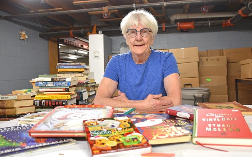 Volunteers prepare to resurrect pre-Christmas Elora Festival Book Sale fundraiser