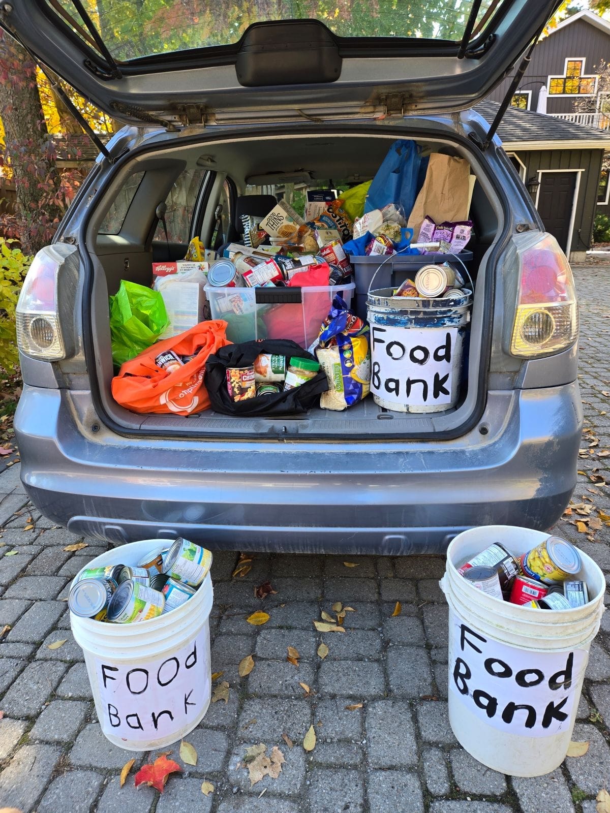 Monster March collects large food bank donation