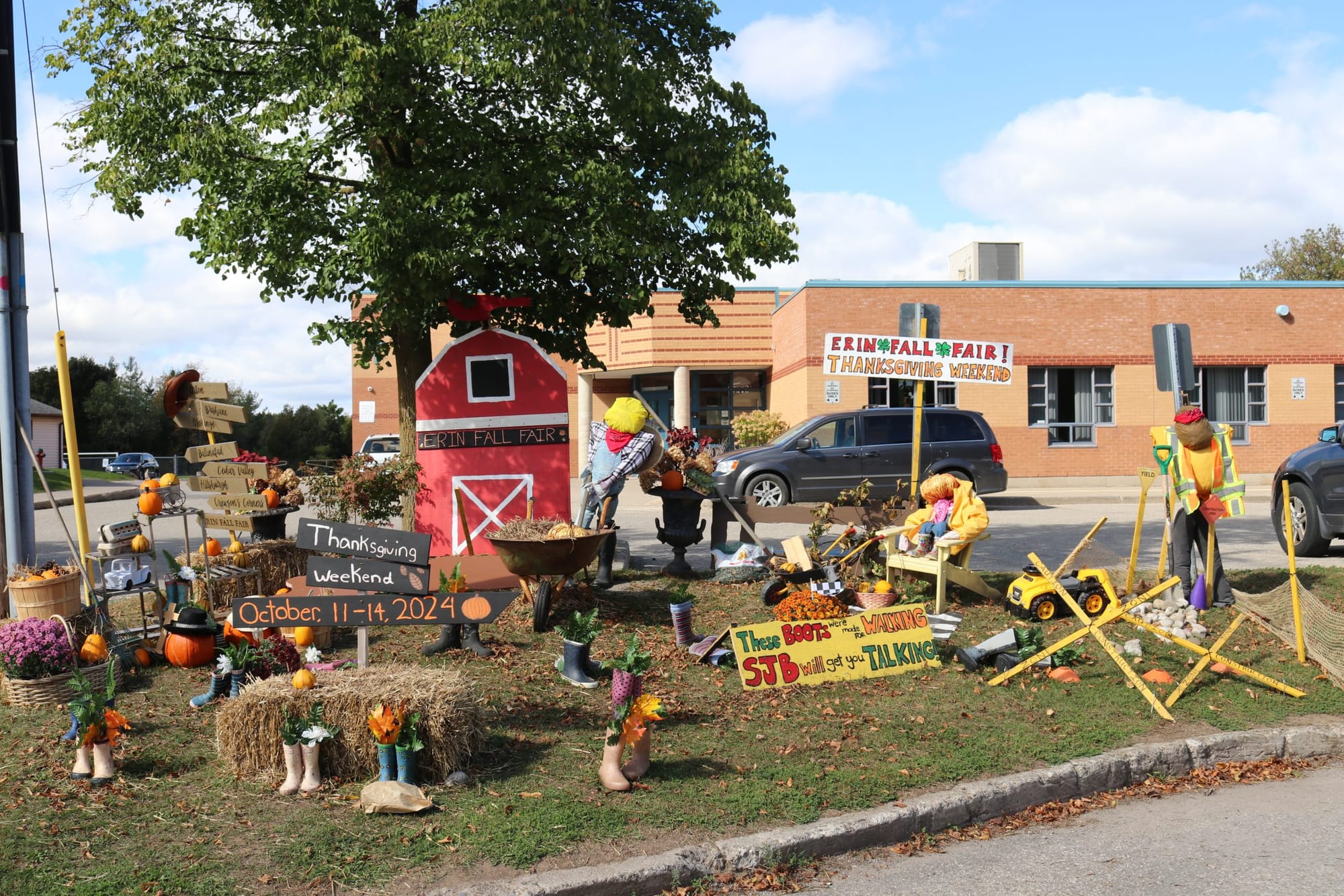 St. John Brebeuf Catholic School parent council participates in Erin Fall Fair display competition