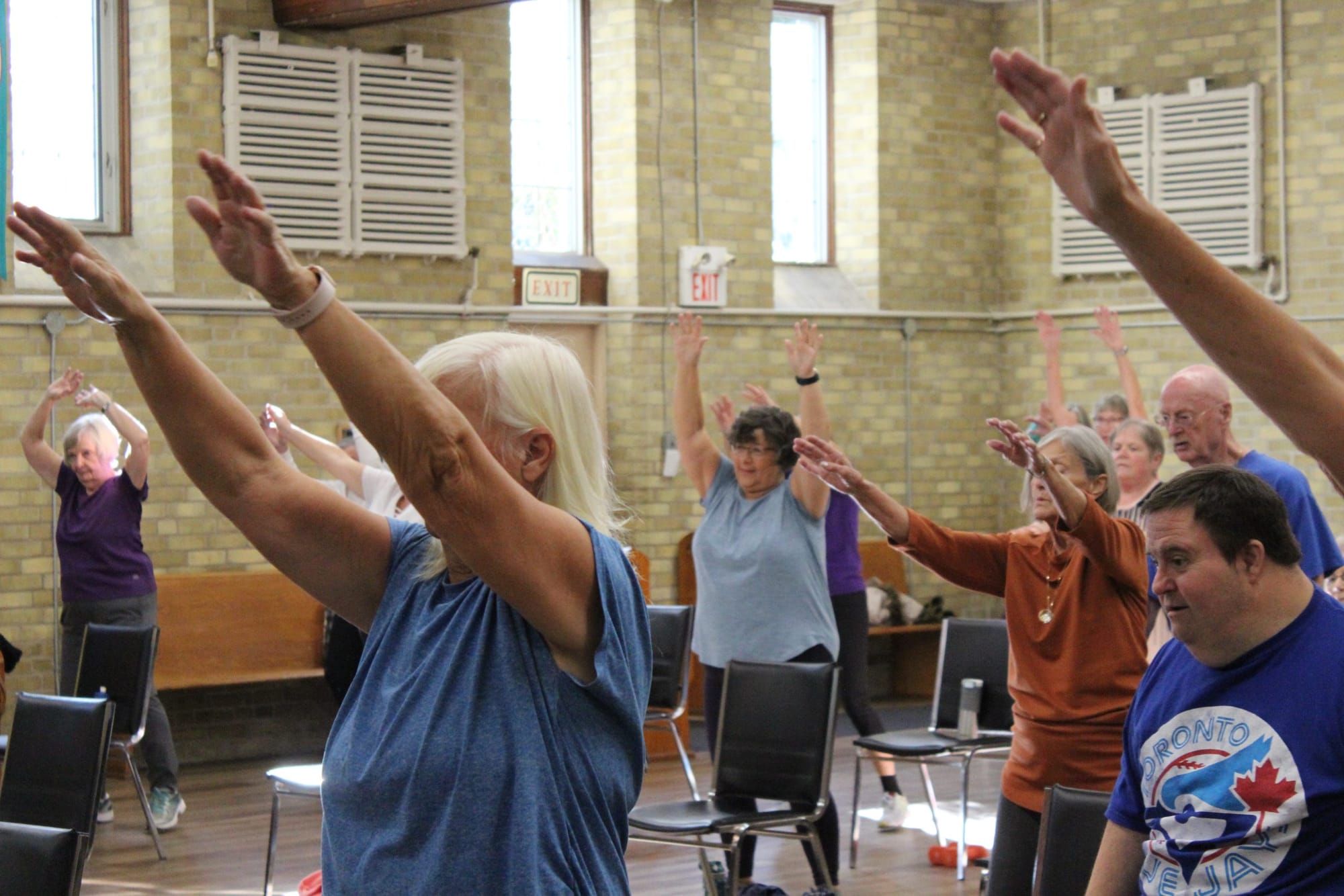 Von SMART 30th anniversary fitness class