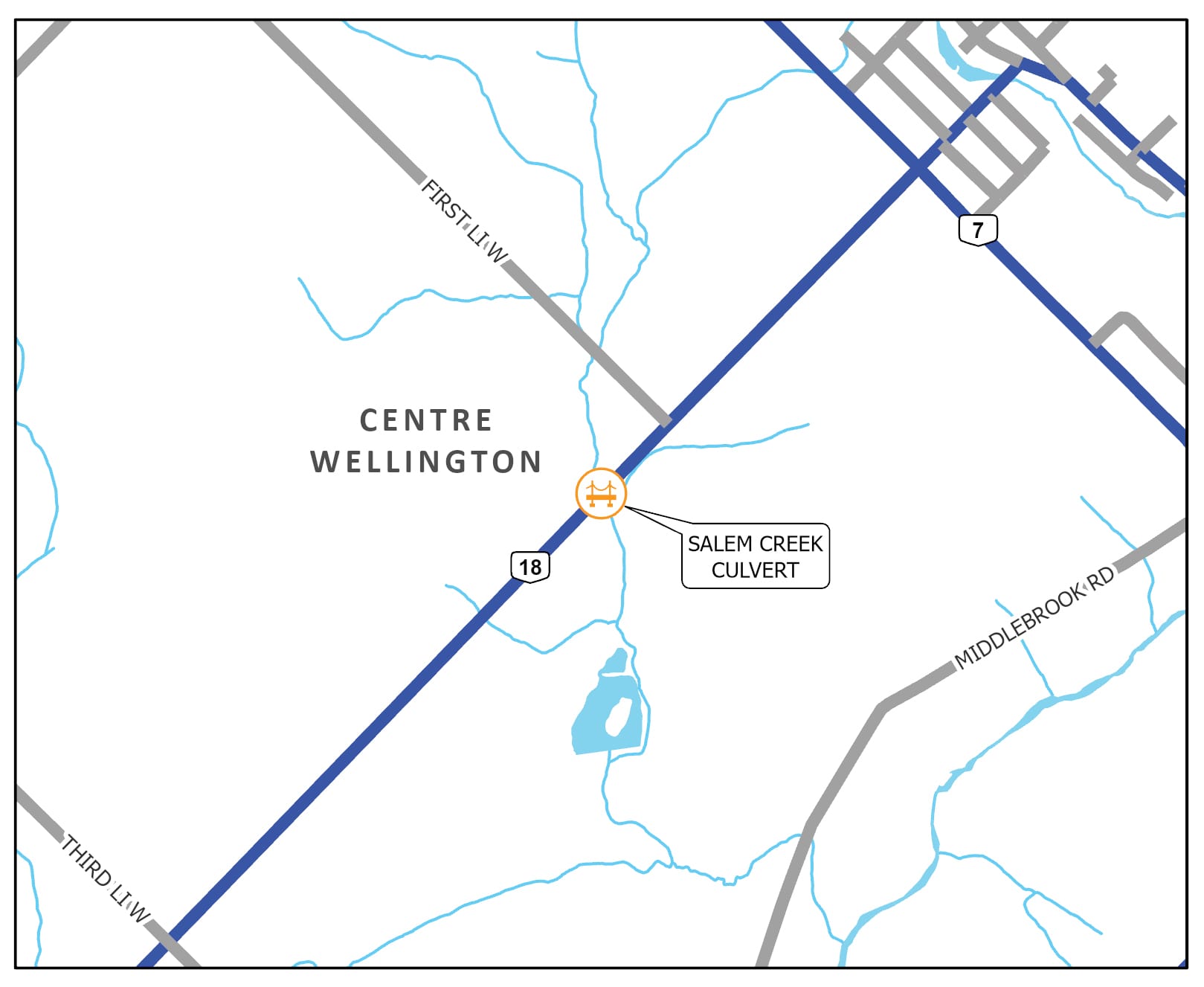 Salem Creek construction begins