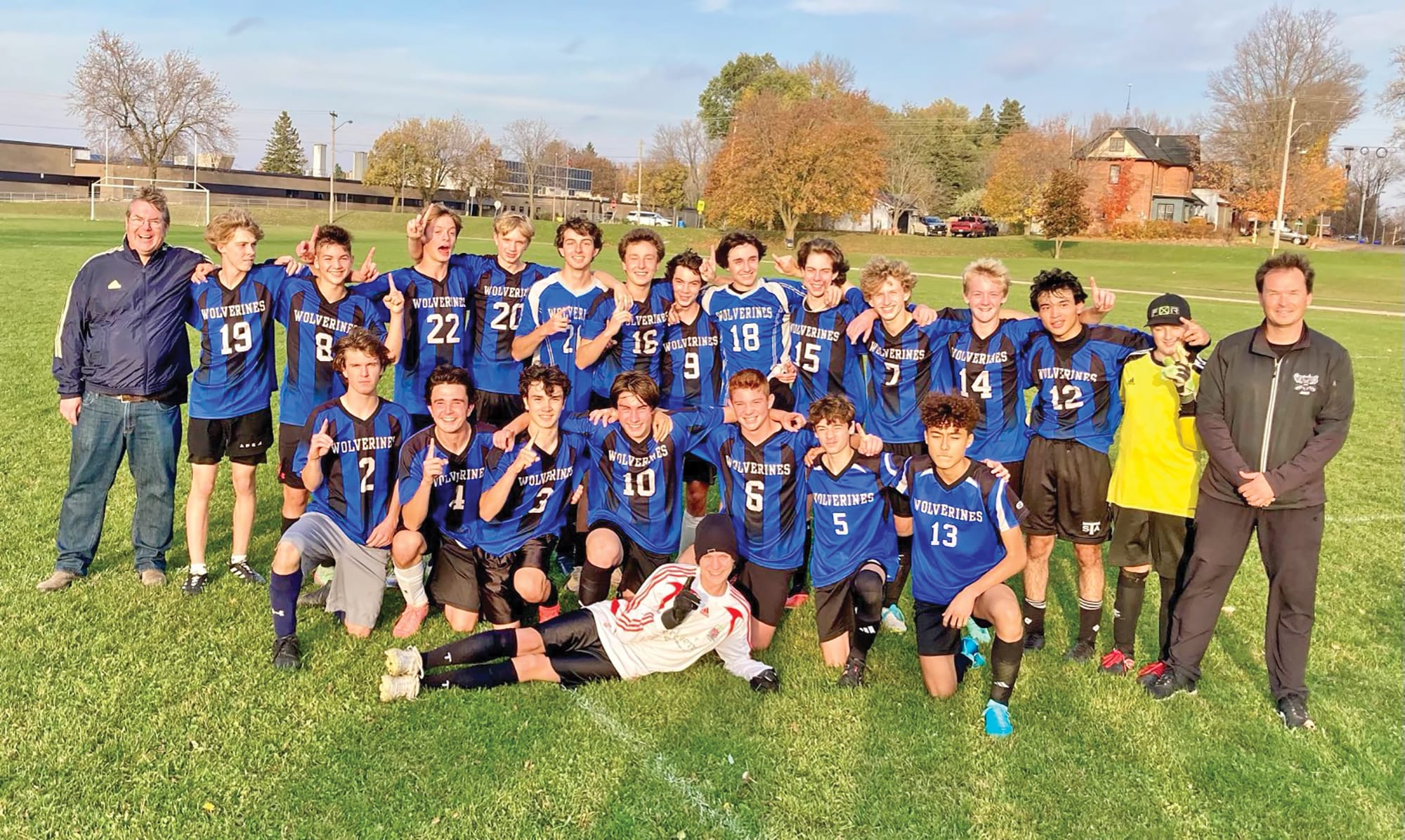 WHSS boys varsity soccer team qualify for CWOSSA