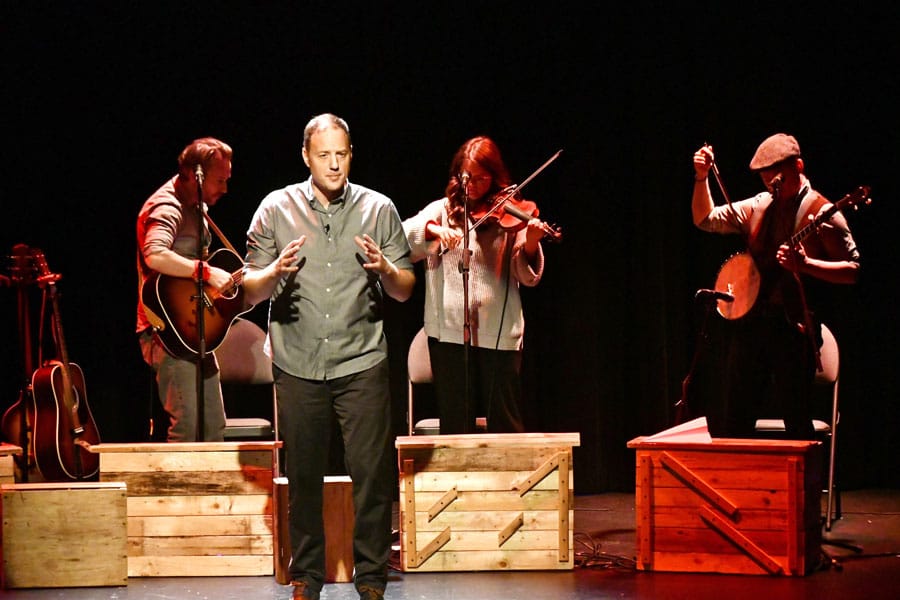 Ridge featured songs written by soldiers in trenches during First World War