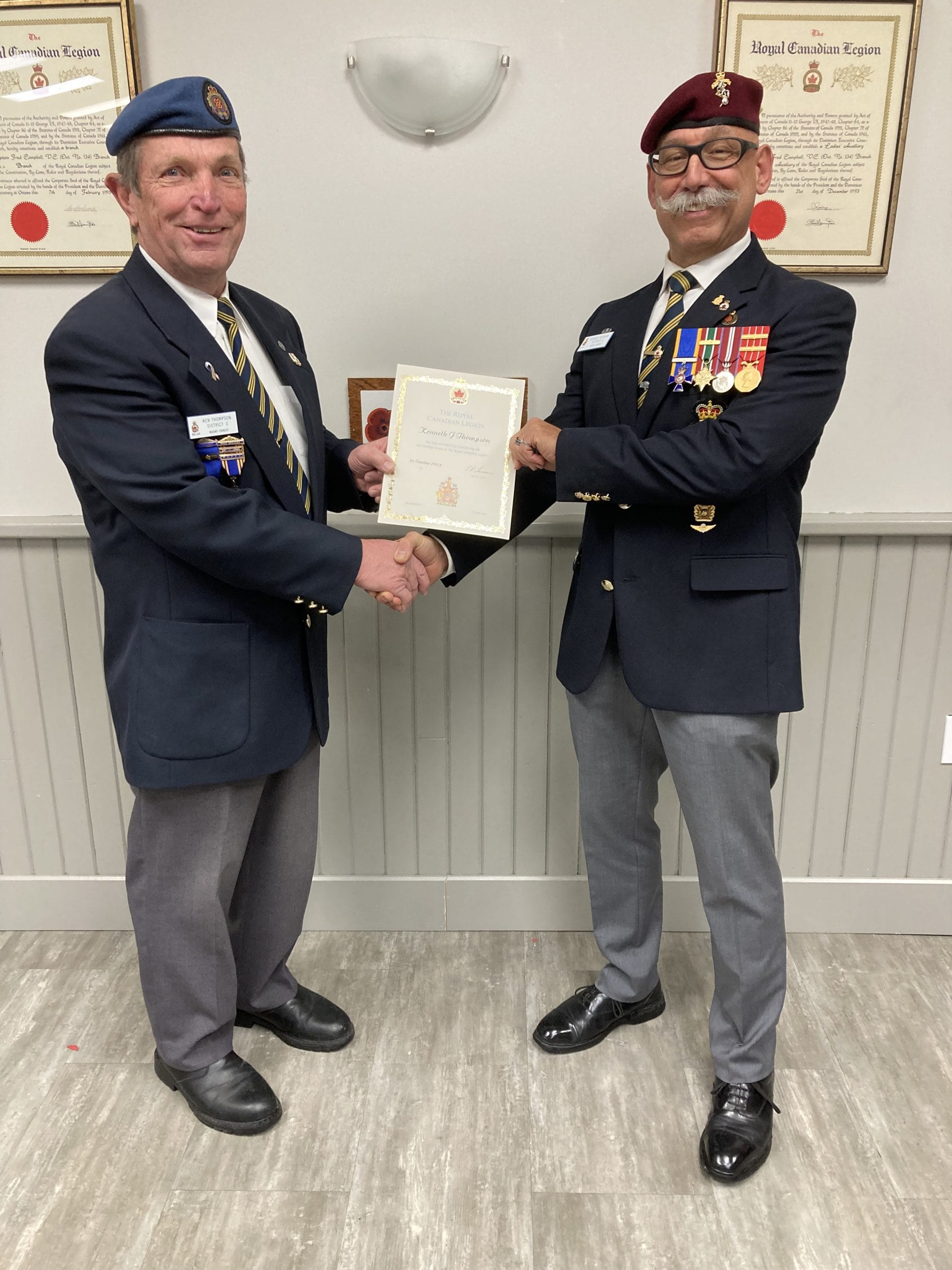 Ken Thompson becomes a lifetime member