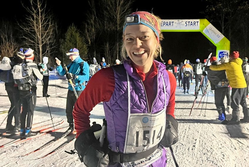 ‘I love this kind of crazy’: Rockwood woman trains for third straight Canadian Ski Marathon