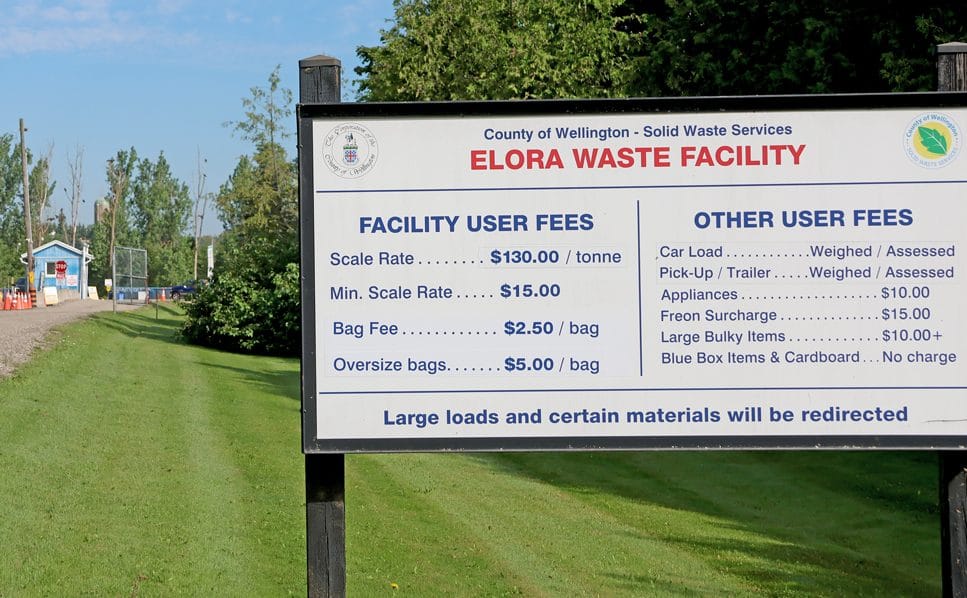 County increases user fees by 11.5% at waste facilities