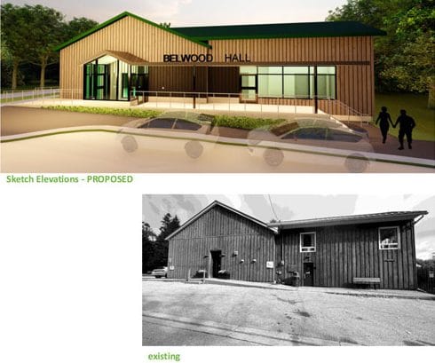 Public gets glimpse of what Belwood Hall could look like