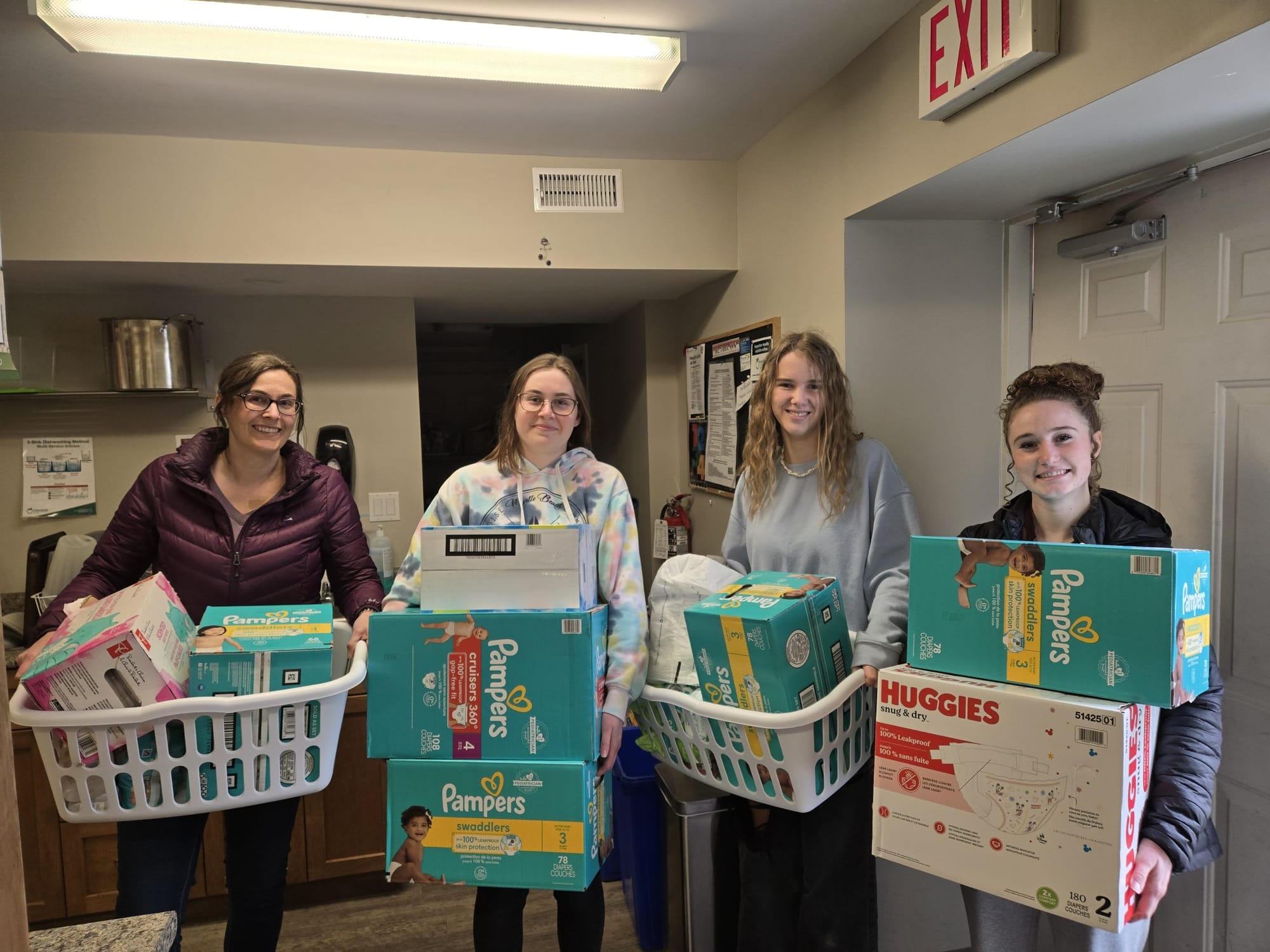 Diaper drive supporting Wellington Pregnancy Care Centre