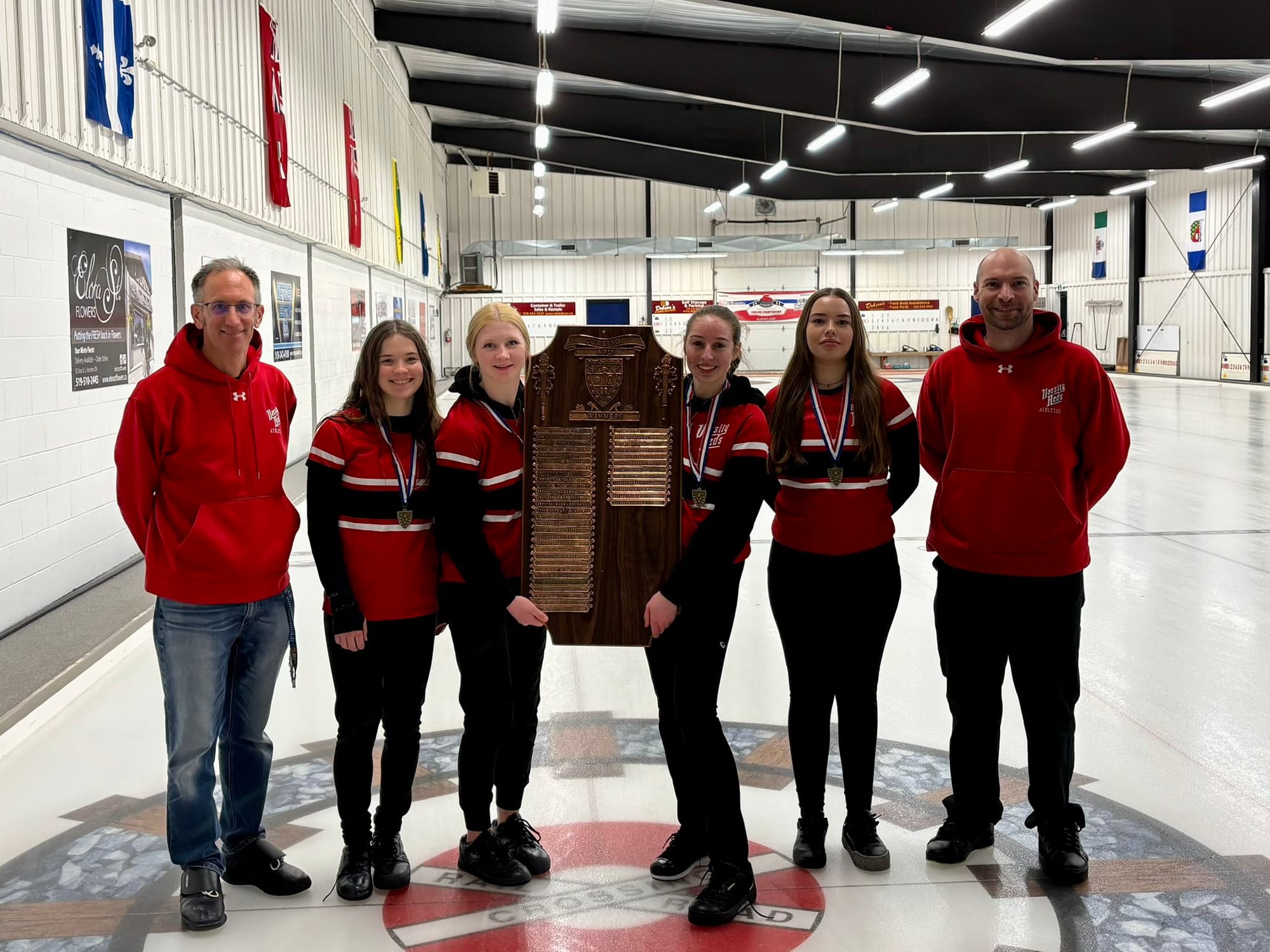 Norwell girls curling team wins CWOSSA championship