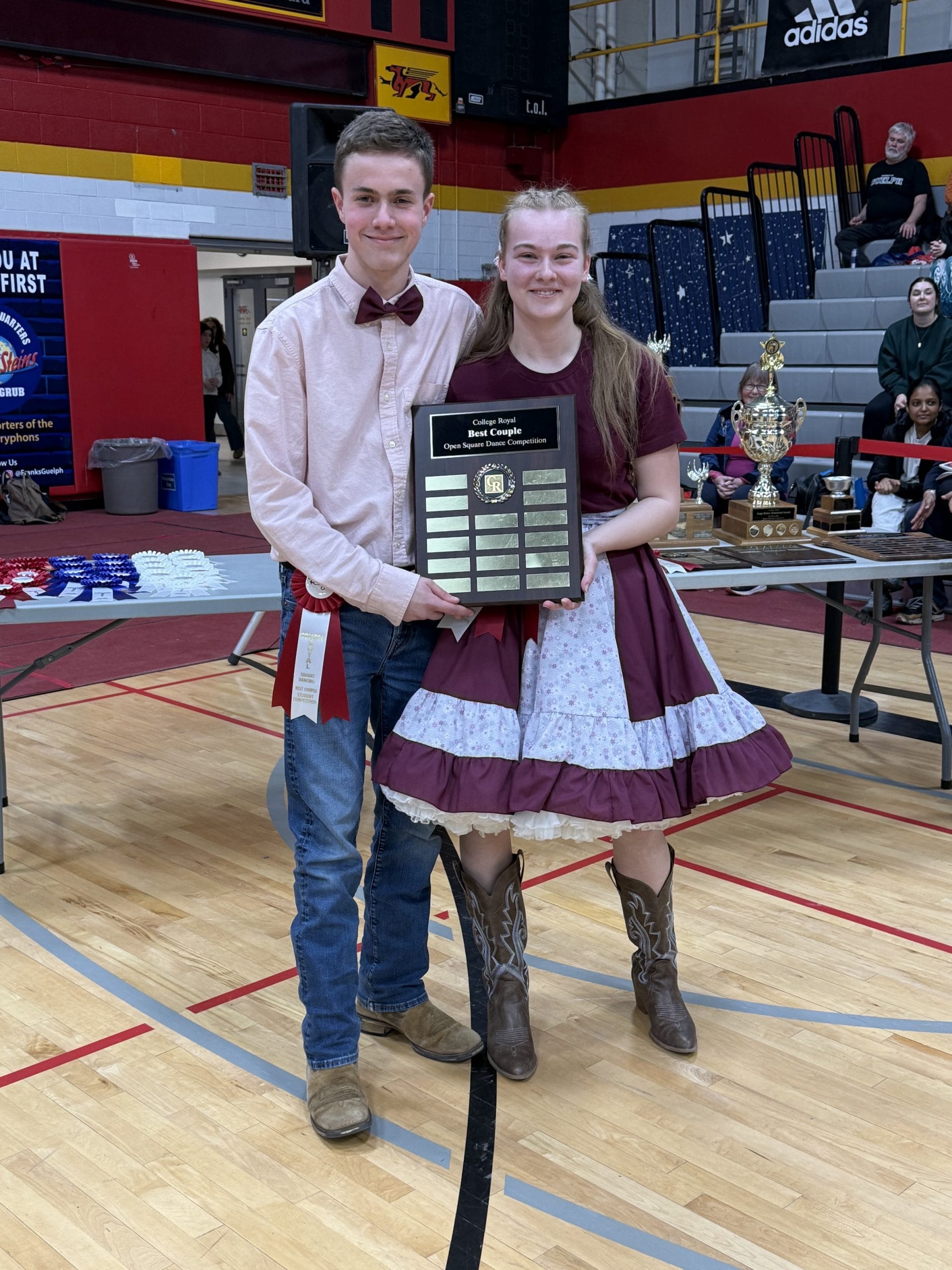 Wellington County 4-H square dance members win at College Royal