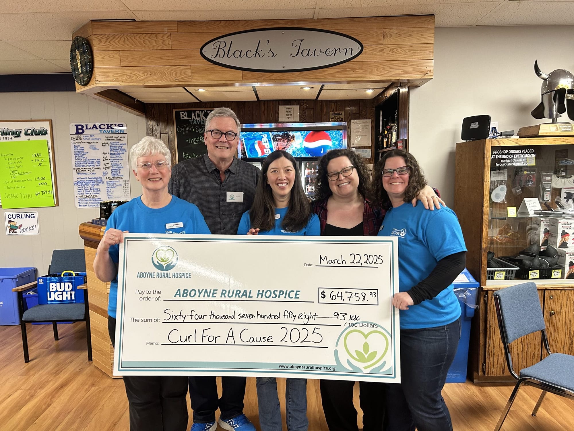 Curl for a Cause raises over to $65,000 for Aboyne Rural Hospice