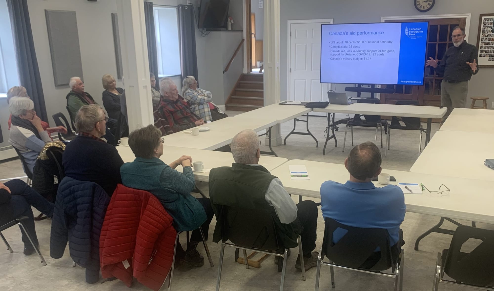 Local farmers discuss global hunger, state of foreign aid assistance