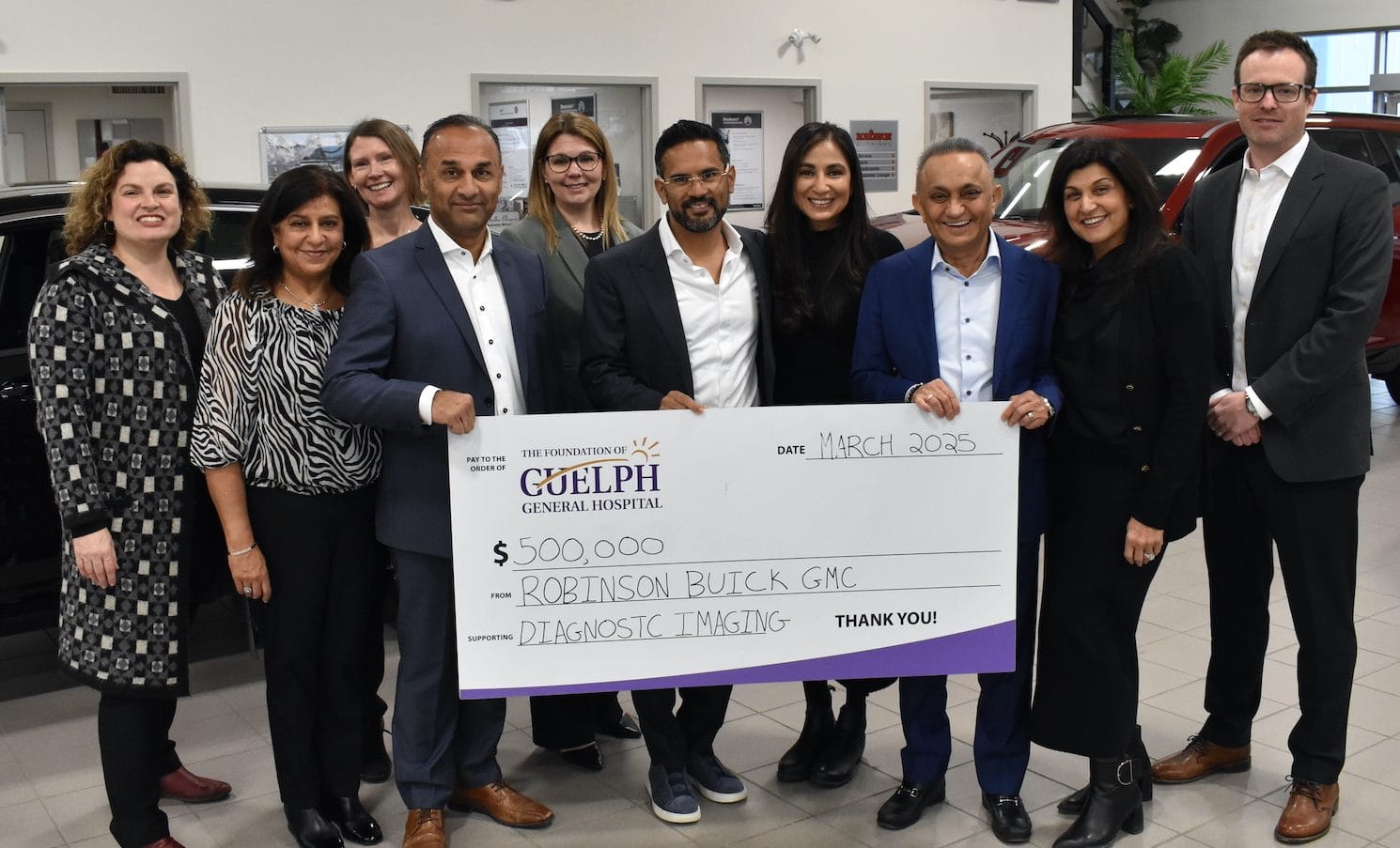 Robinson Buick GMC donates $500,000 to new imaging centre
