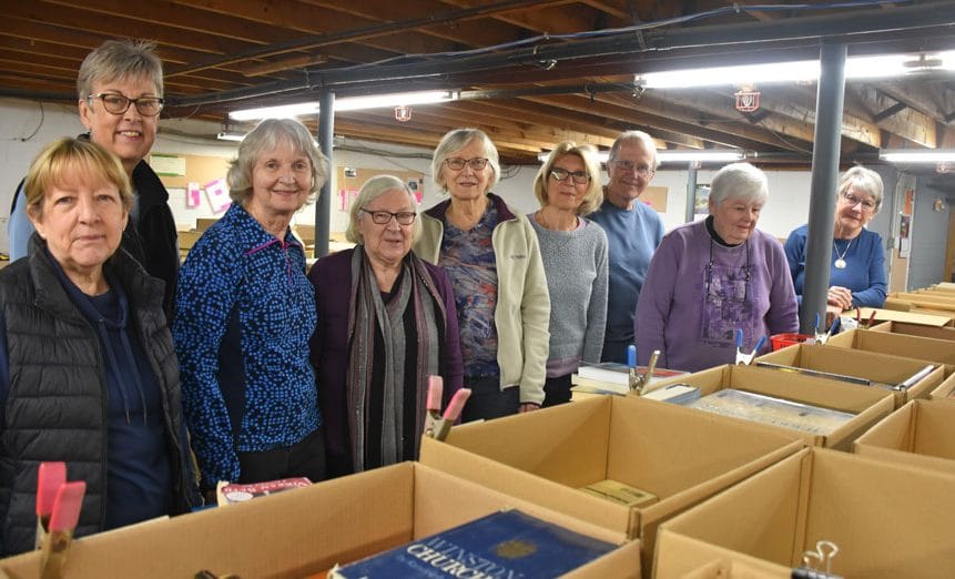 Elora Festival reaps benefits of volunteers, who organize festival’s annual book sale