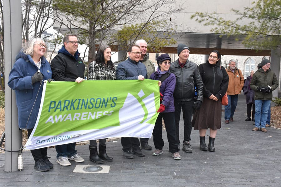 Guelph flies flag for Parkinson’s Awareness Month