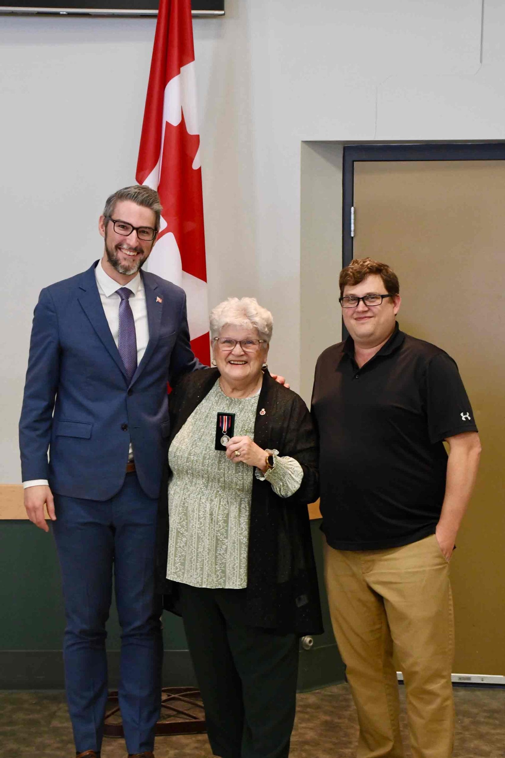 Kay Ayres awarded coronation medal