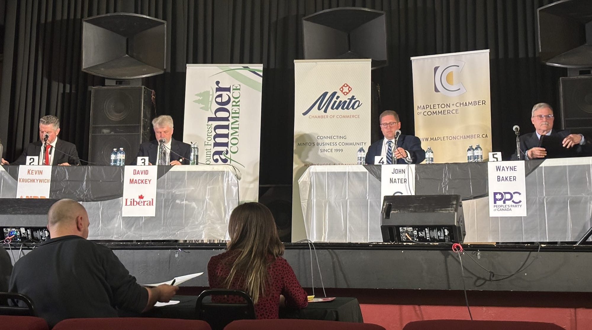 Palmerston meeting addresses immigration, rising costs, foreign affairs, climate change