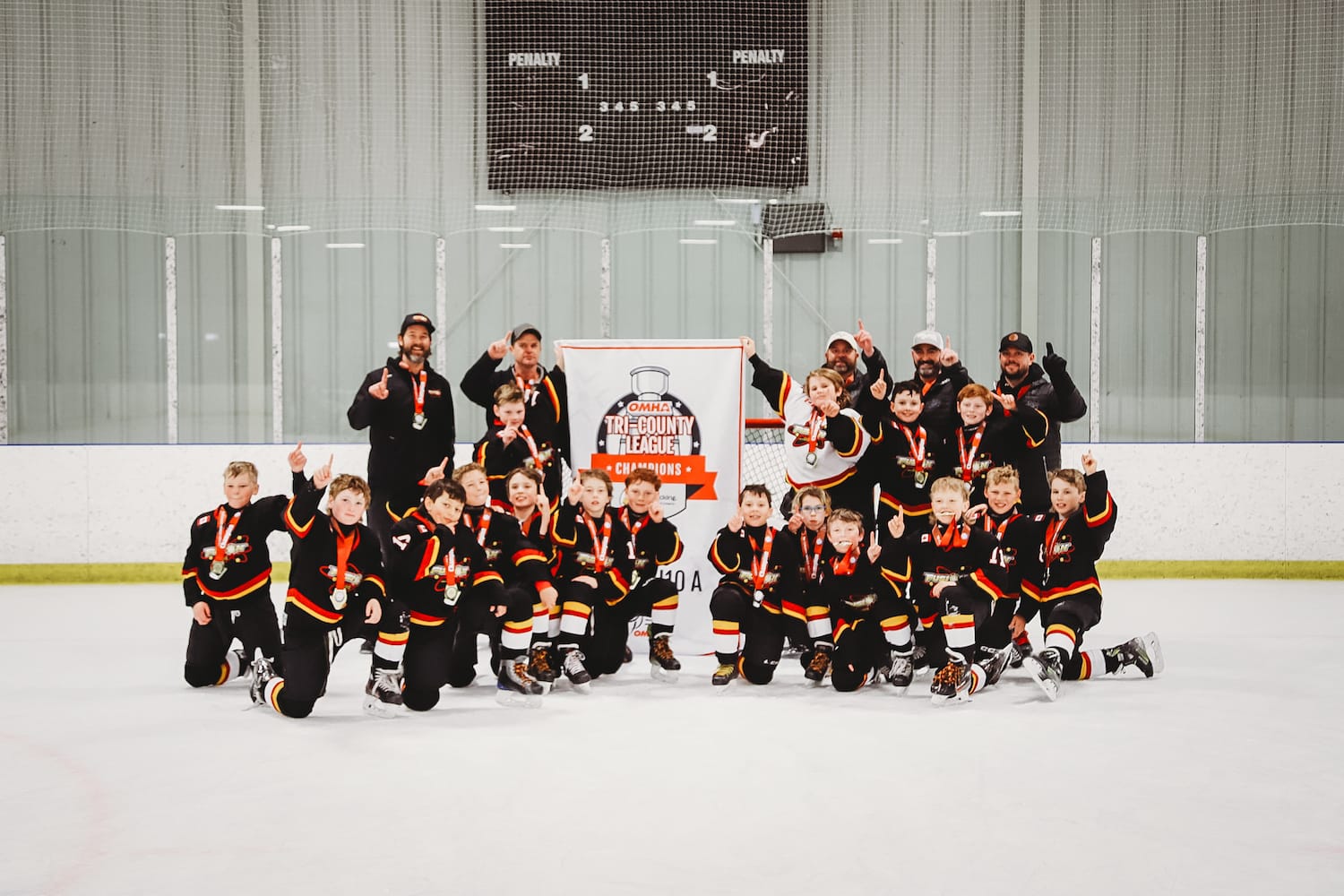 Centre Wellington Fusion U10A hockey team remains undefeated