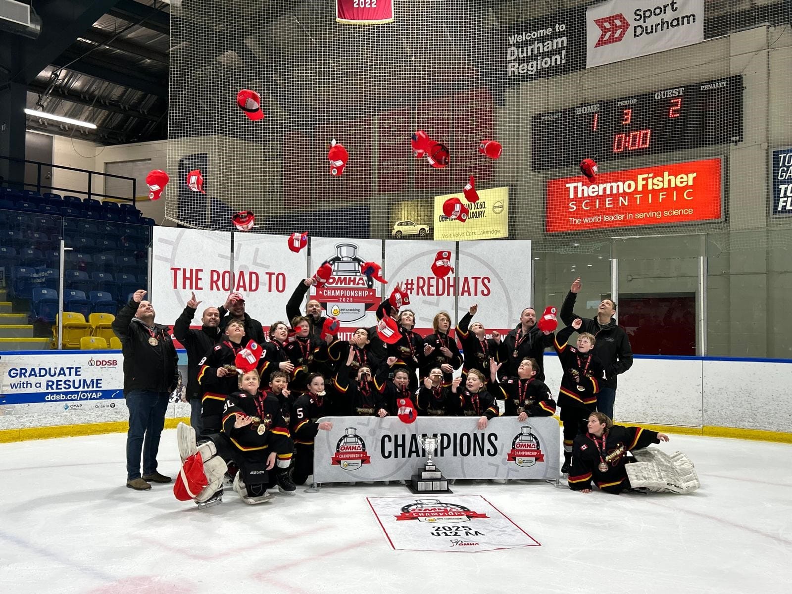 Centre Wellington Fusion U12AA hockey team win Ontario Minor Hockey Association championship