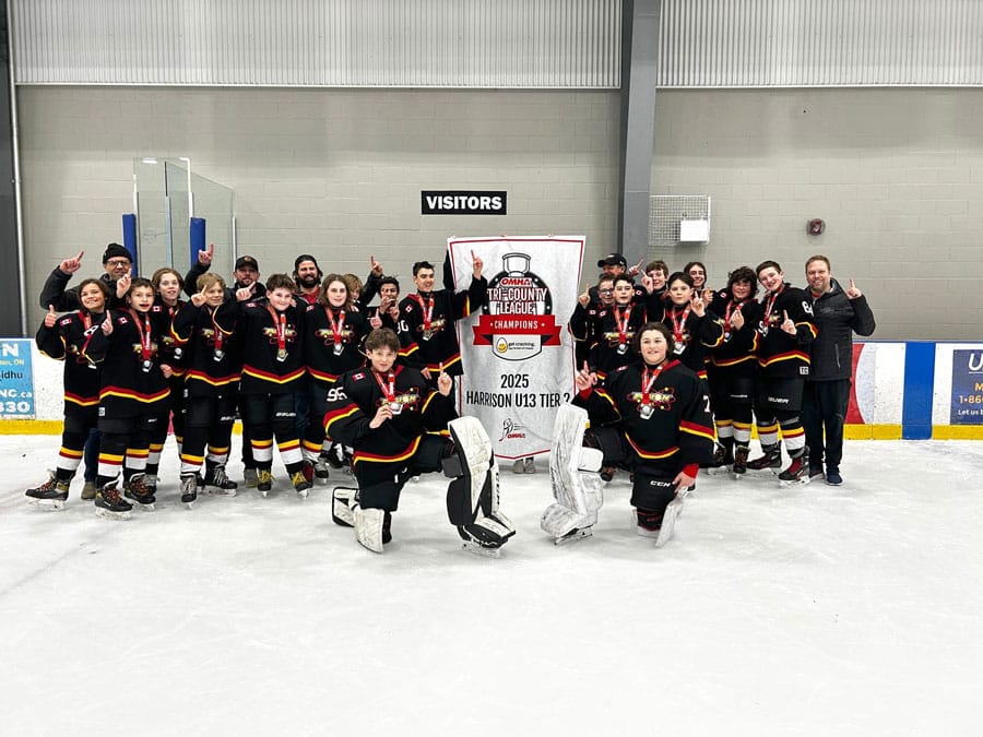 Centre Wellington U13B team wins Tri-County Championship game