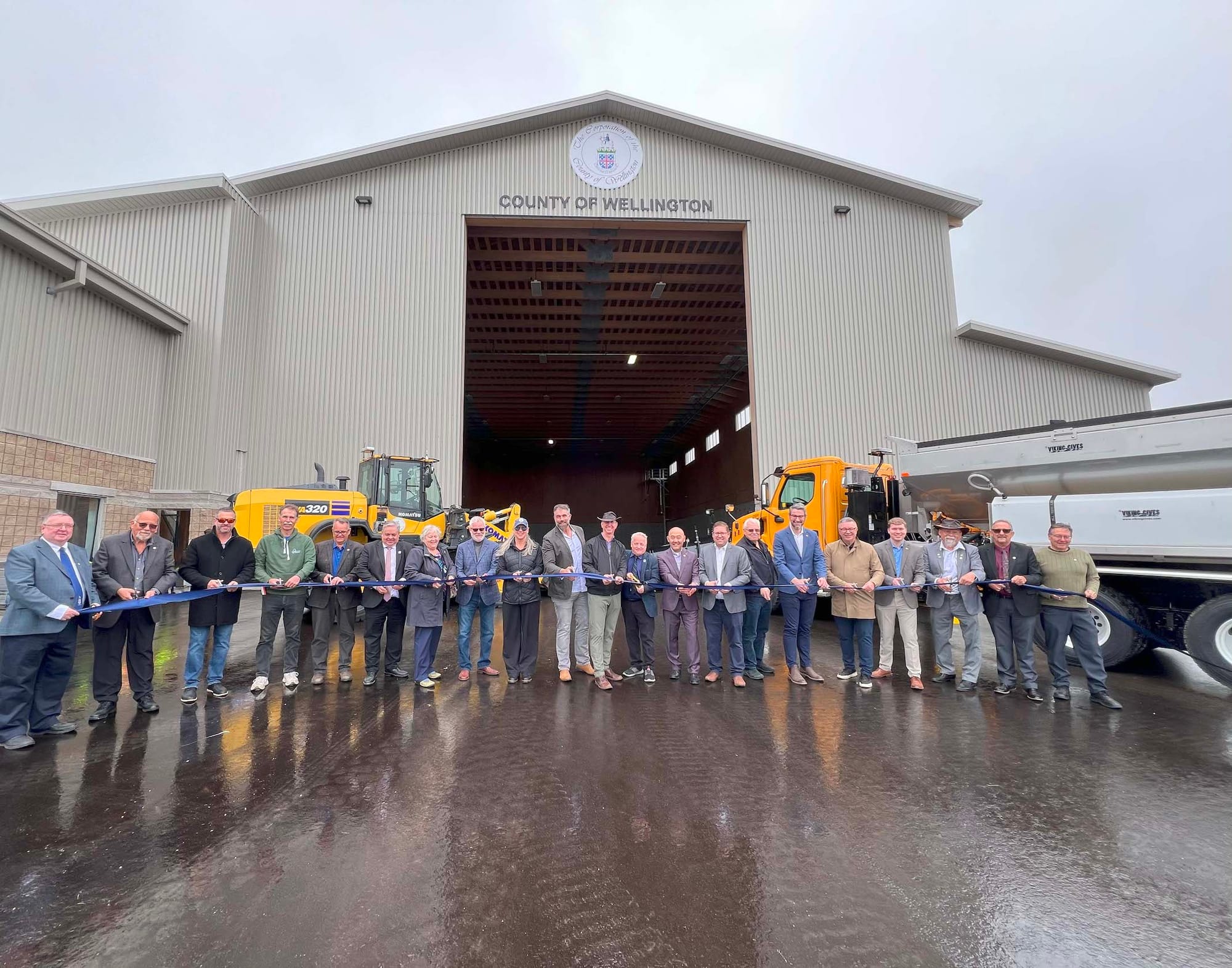 County hosts grand opening for new Arthur garage