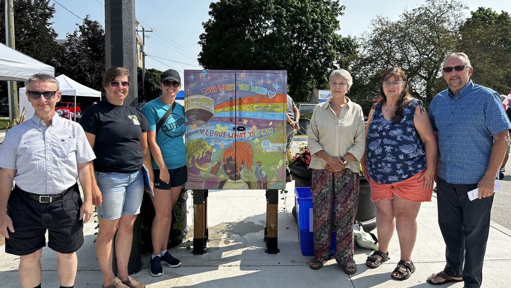 Clifford community pantry moves to new home at library