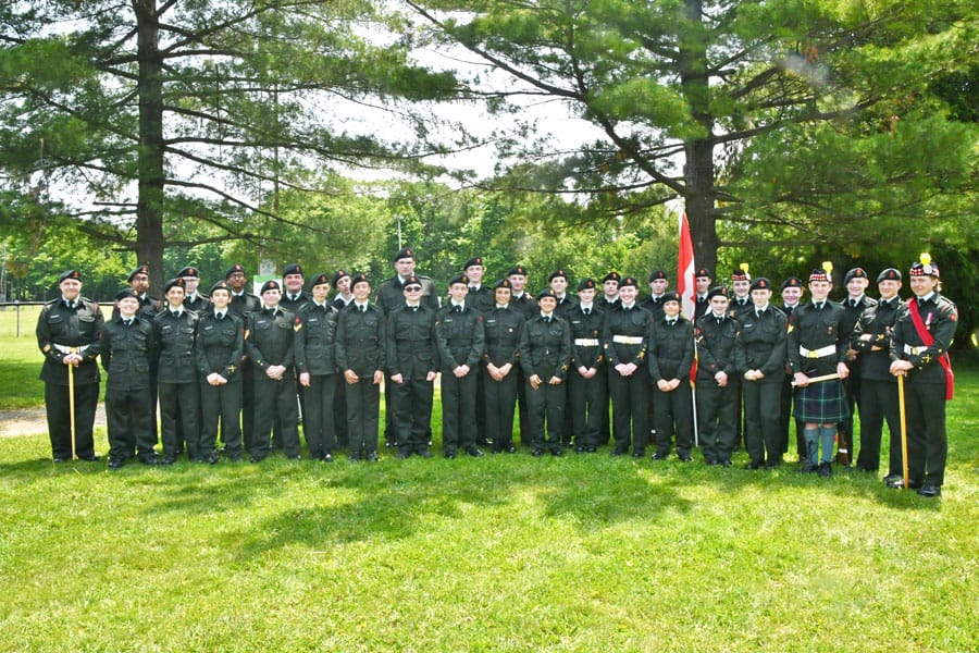 361 Lorne Scots Royal Canadian Army Cadet Corps passed their third inspection
