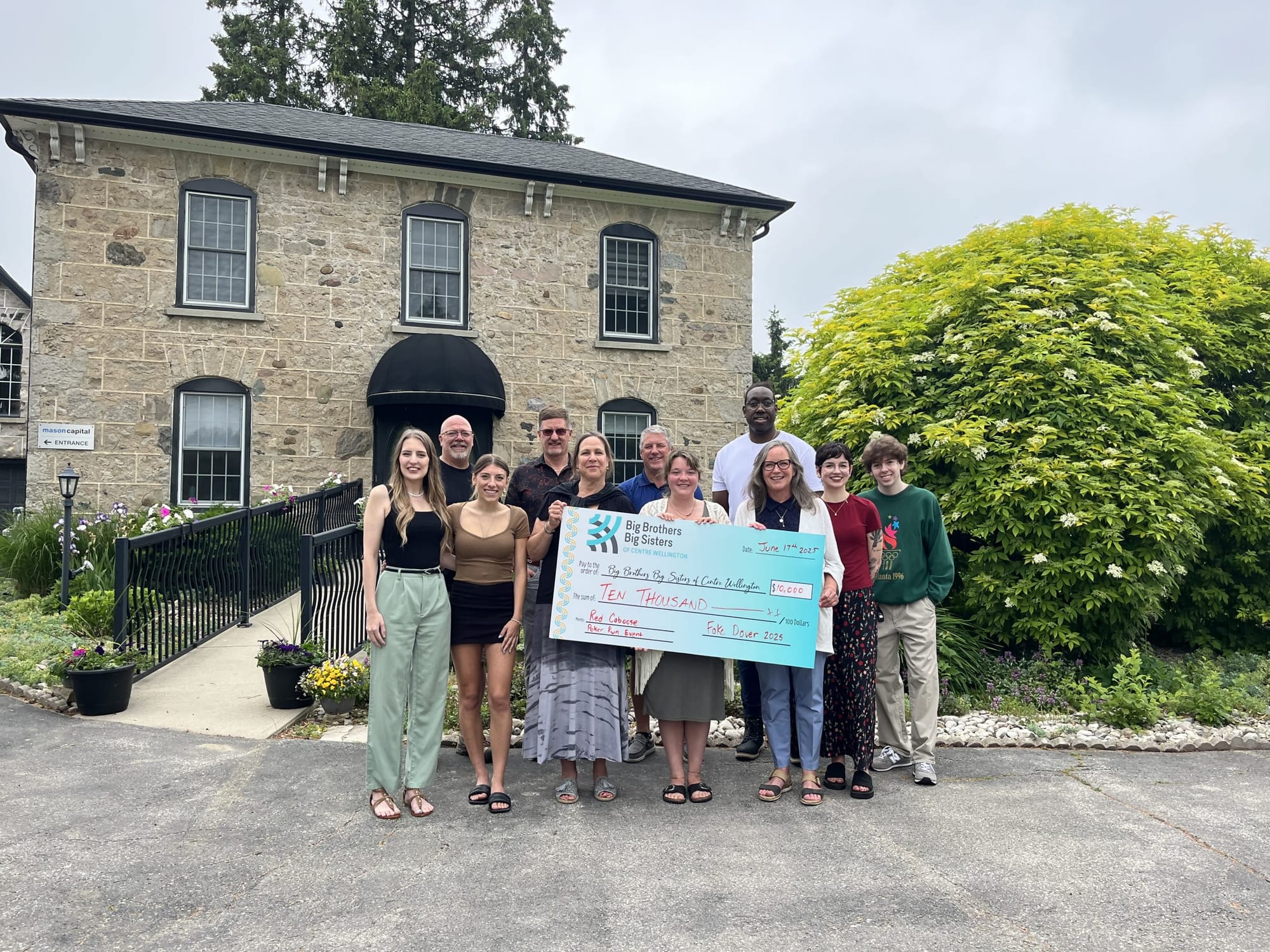 Mason Capital donates $10,000 to BBBS