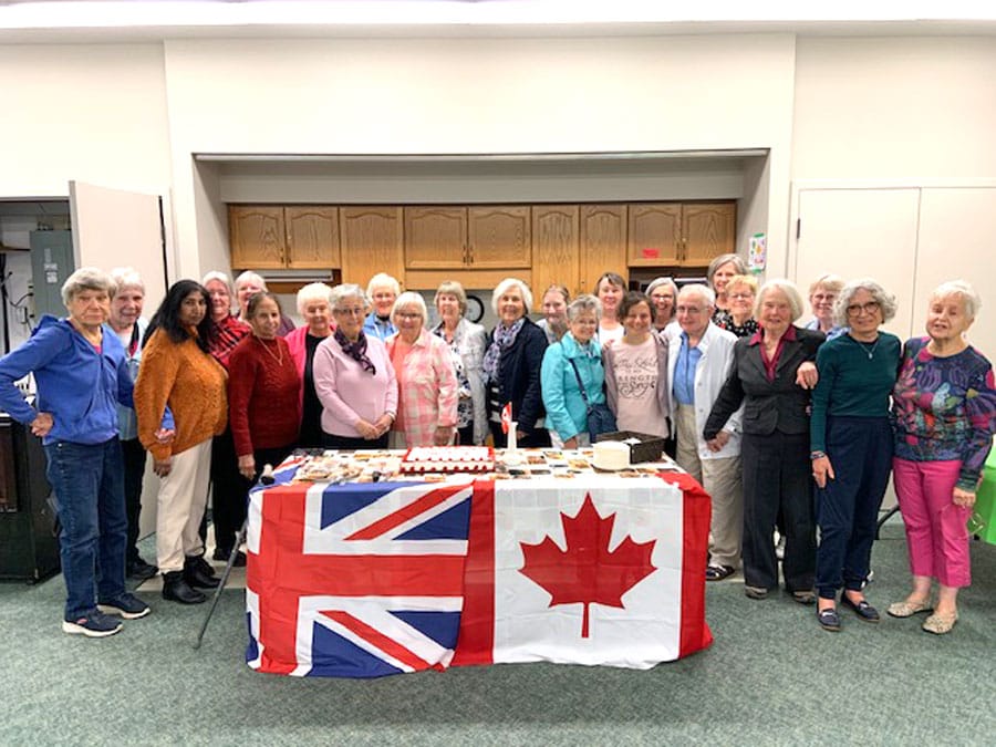 Bible Study group at Central Pentecostal Church have a royal celebration
