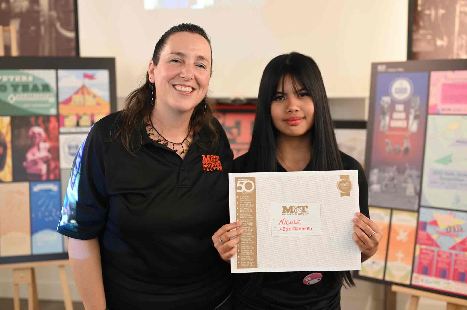 M&T Graphics Factory co-op program holds open house
