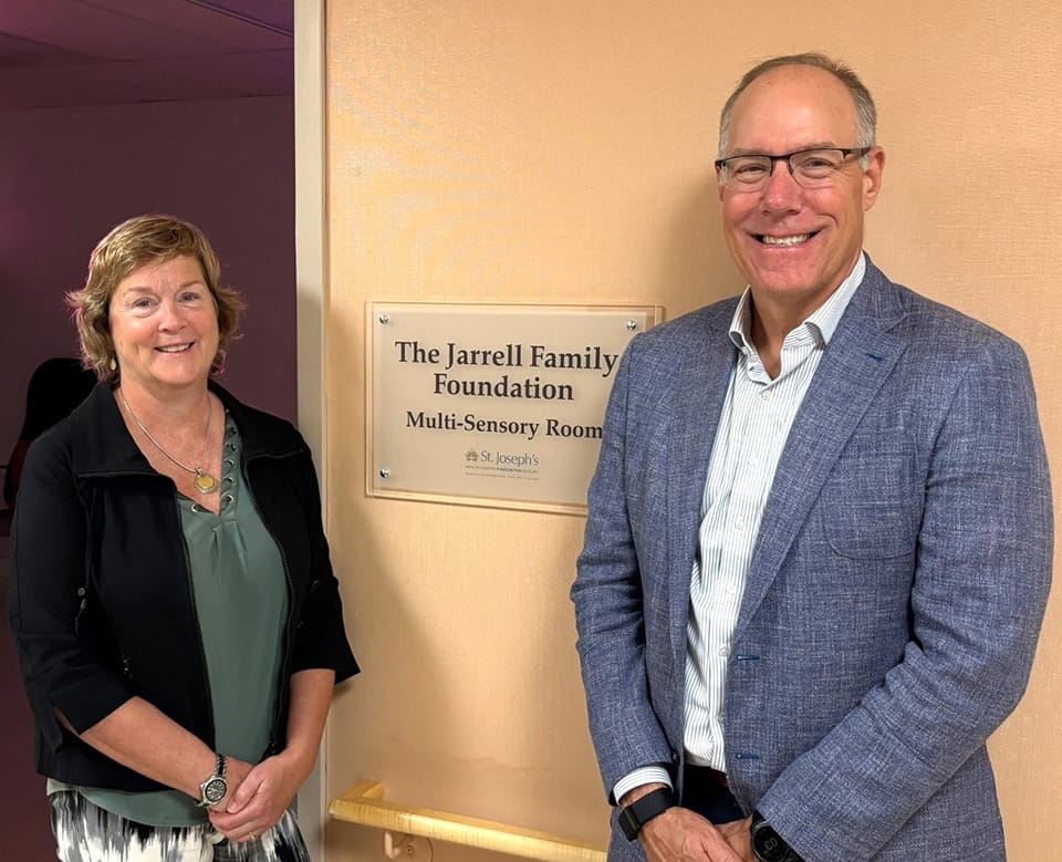 The Jarrell Family Foundation make $250,000 gift to St. Joseph’s Health Centre Foundation Guelph