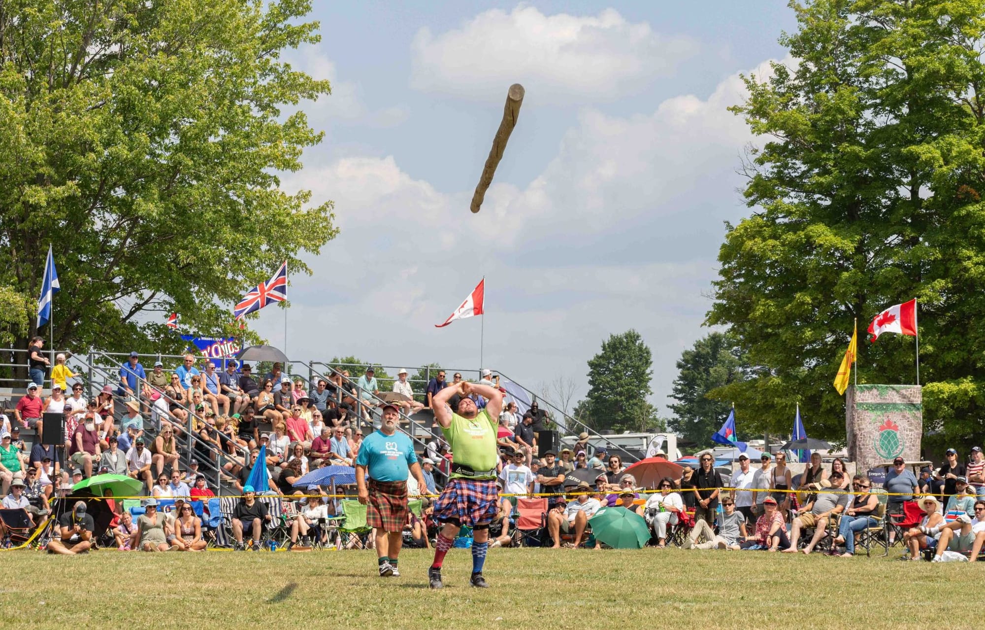 Fergus Scottish Festival welcomes record-breaking crowd