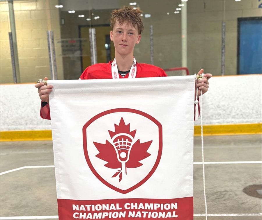 Centre Wellington boy wins national lacrosse championship with Team Ontario