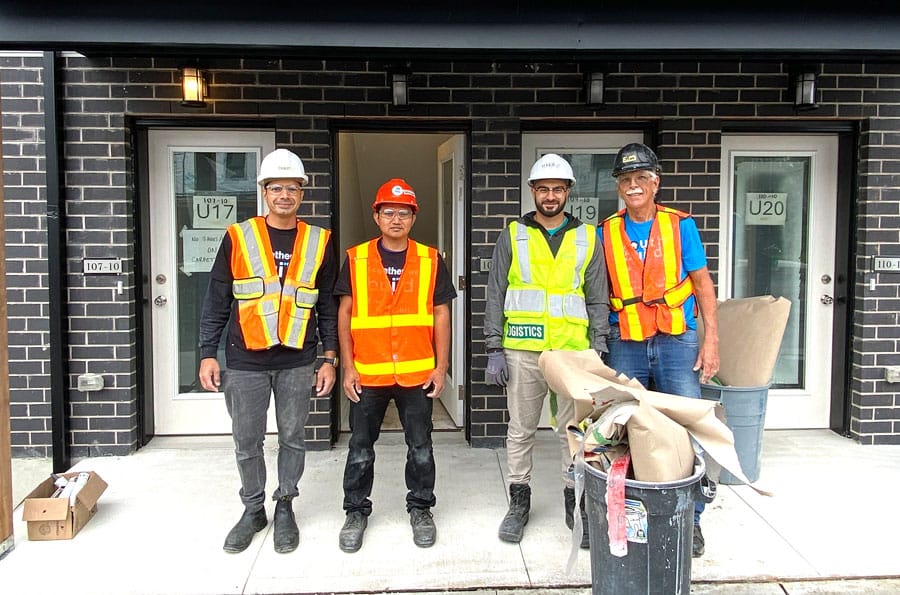 Skyjack helps Habitat for Humanity approach finish line