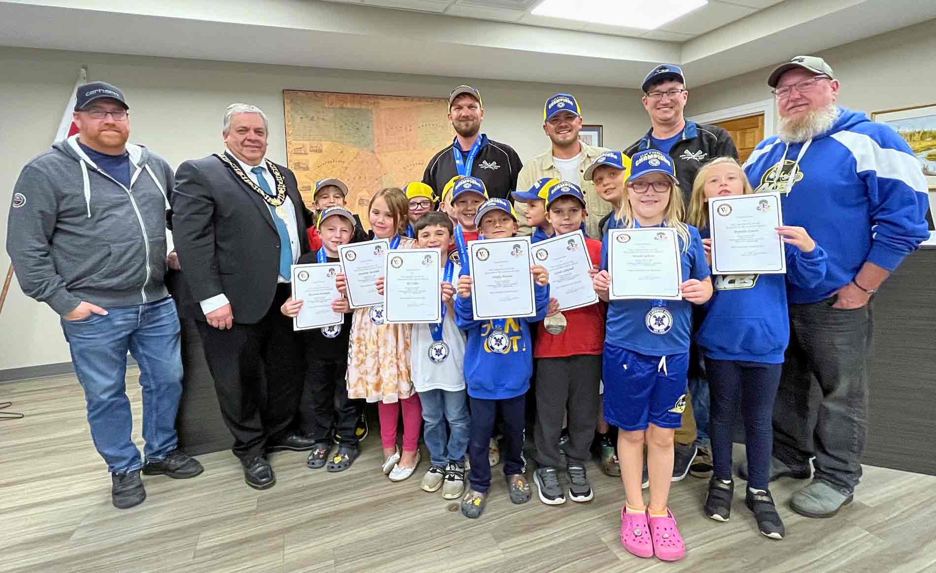 Arthur Aces U9 team wins provincial gold