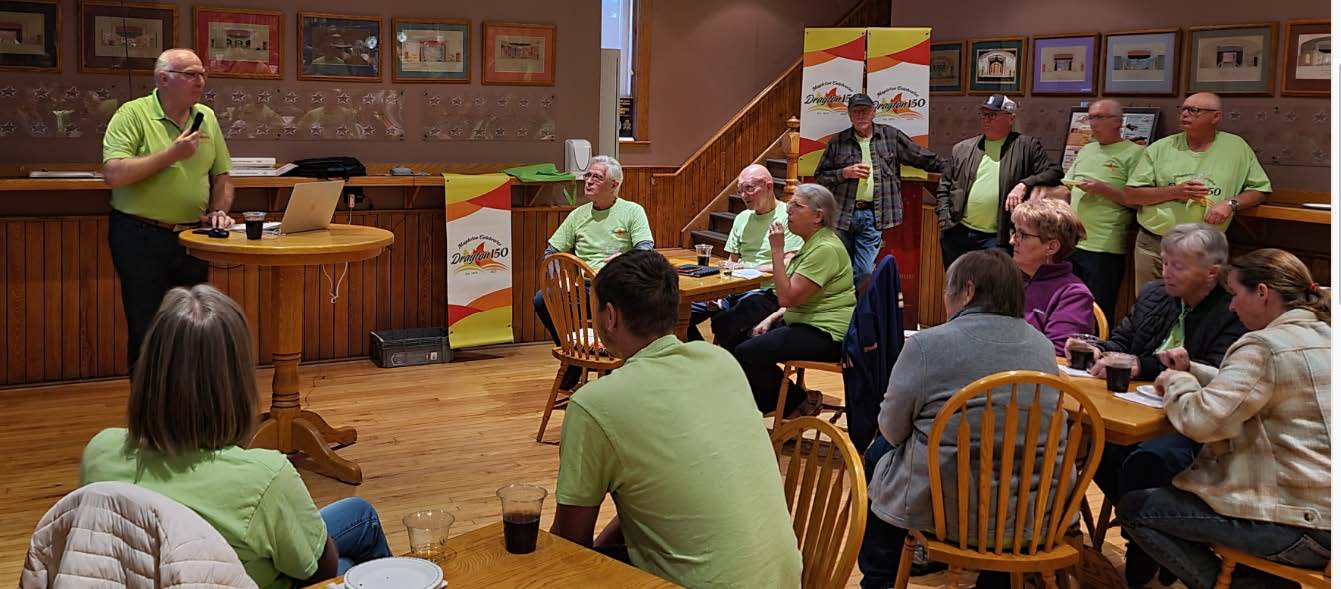 Volunteer appreciation night closes Drayton anniversary celebration