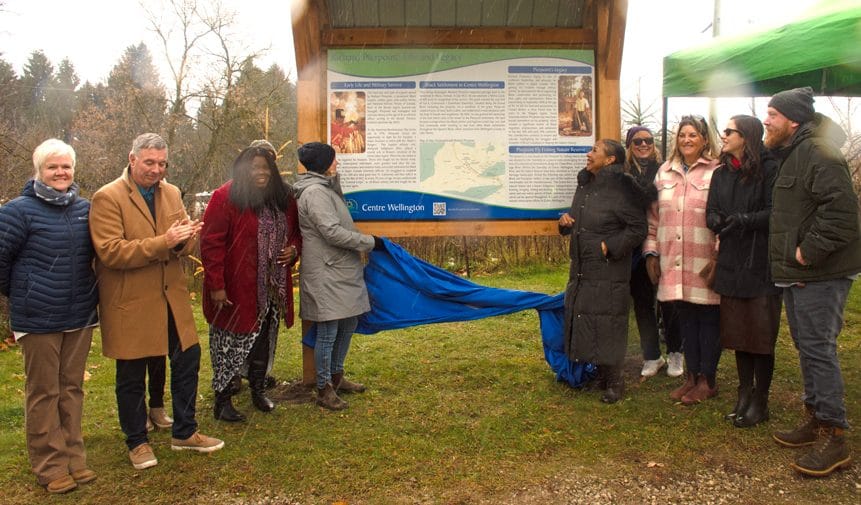 Township, working group unveil storyboard honouring Richard Pierpoint